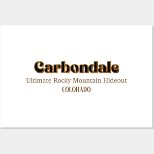 Carbondale Ultimate Rocky Mountain Hideout Colorado Posters and Art